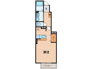 上横須賀駅 徒歩17分 1階の物件間取画像